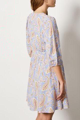 Robe patineuse Sunset Hour - Ciel et jaune