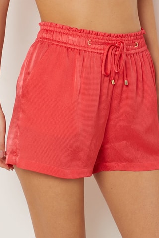Short de pyjama - Rouge