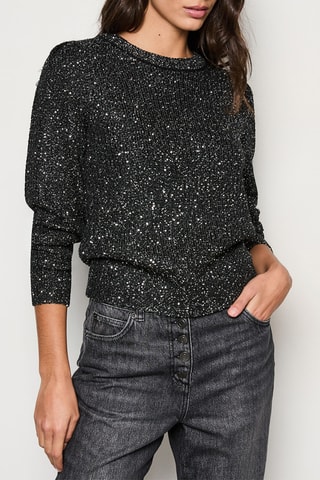 Pull Oiseau De Nuit - Noir