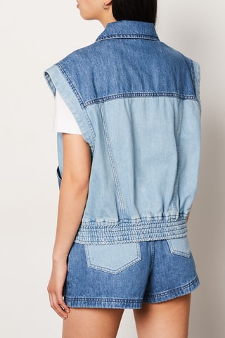 Veste en jean Coffee On The Roof - Bleu