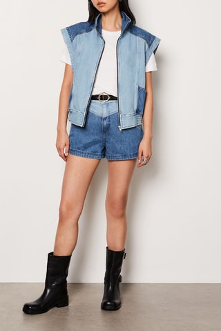 Veste en jean Coffee On The Roof - Bleu