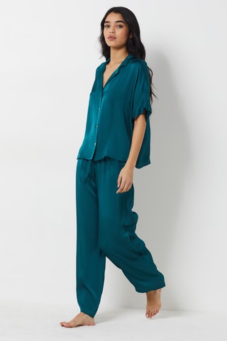 Pantalon de pyjama - Bleu canard