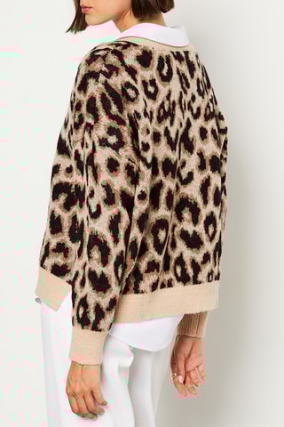 Pull Bar à pulls - Beige et noir