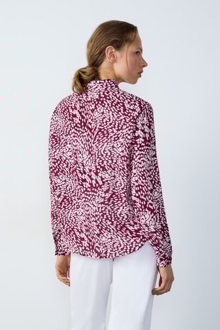 Chemisier Abstract Poetry - Bordeaux