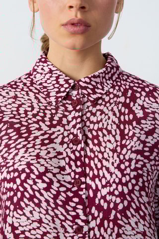 Chemisier Abstract Poetry - Bordeaux