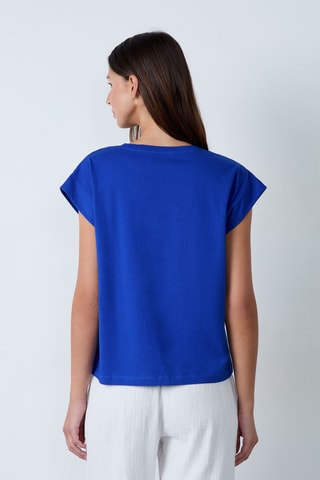 T-shirt Essentiel - Bleu roi