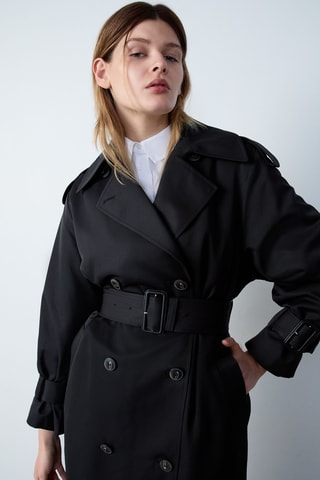 Trench Rdv Au Studio - Noir