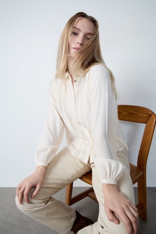 Chemisier Essentiel- Ecru