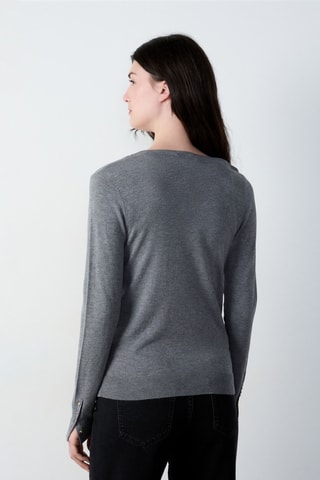 Pull Essentiel - Gris foncé chiné