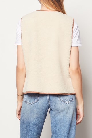 Veste sans manches Galerie Montpensier - Beige