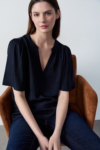 Top Essentiel - Bleu marine