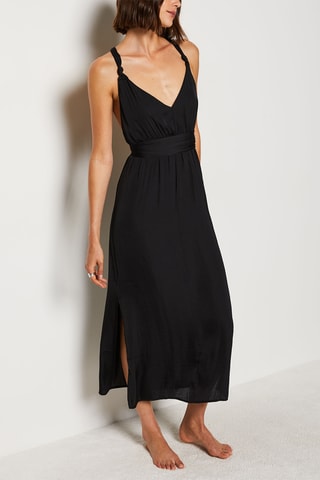 Chemise de nuit Savannah - Noir