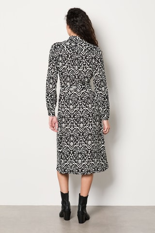 Robe chemise Essentiel - Noir et blanc