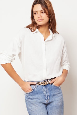 Chemisier Essentiel - Blanc