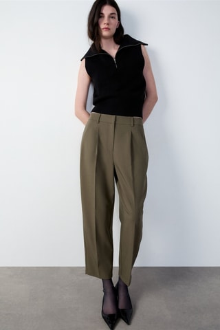 Pantalon Essentiel - Vert foncé