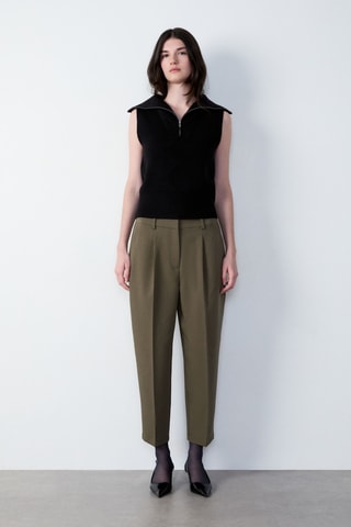 Pantalon Essentiel - Vert foncé