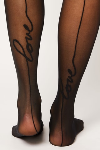 Collant Fashion - Noir