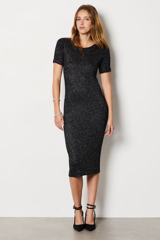 Robe fourreau Riviera Nights - Noir