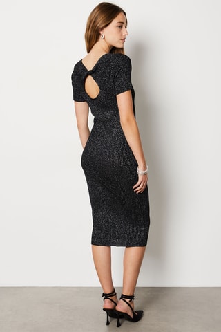 Robe fourreau Riviera Nights - Noir