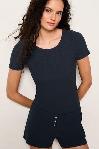 T-shirt de pyjama - Anthracite