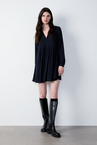 Robe trapèze Essentiel - Noir