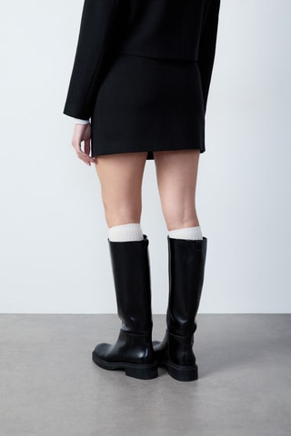 Jupe droite Rdv Au Studio - Noir