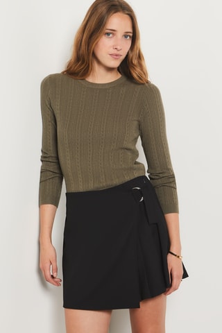 Pull Marche Aux Fleurs - Kaki