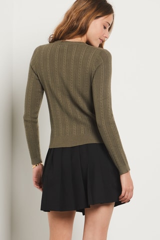 Pull Marche Aux Fleurs - Kaki