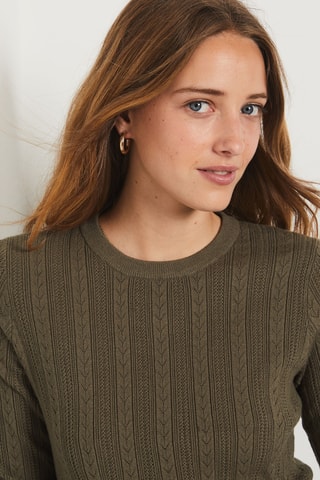 Pull Marche Aux Fleurs - Kaki