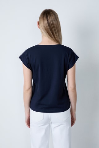 T-shirt Essentiel - Bleu marine