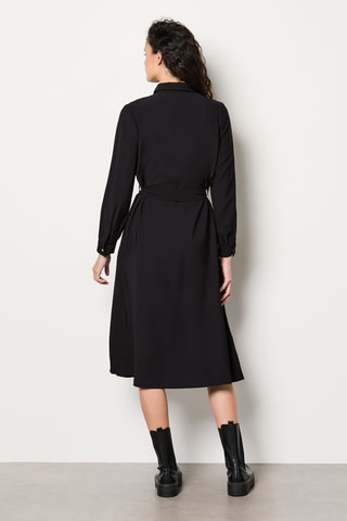 Robe chemise Rdv Au Studio - Noir