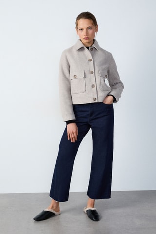 Veste Abstract Poetry - Gris chiné