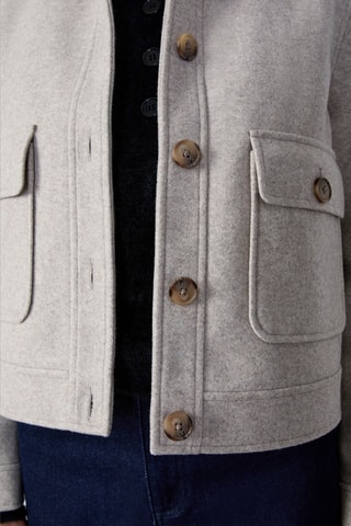 Veste Abstract Poetry - Gris chiné