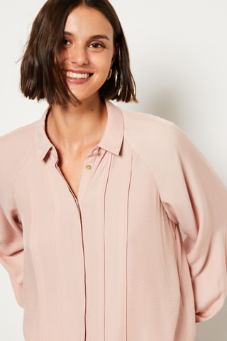 Chemisier Essentiel - Rose poudré