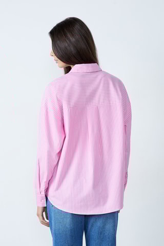 Chemisier Capsule Rayure - Rose