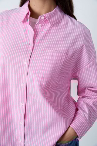 Chemisier Capsule Rayure - Rose