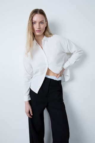 Chemisier Essentiel - Blanc