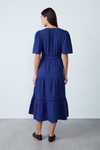 Robe longue Mordern Gypset - Bleu roi