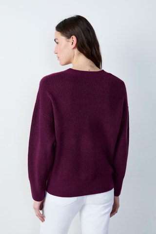 Pull Marche Aux Fleurs - Violet