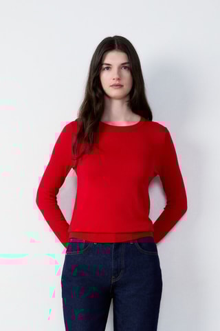 Sous-pull Essentiel - Rouge