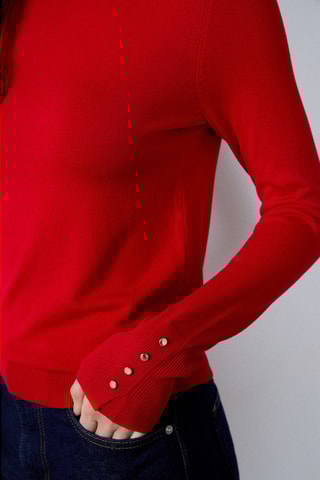 Sous-pull Essentiel - Rouge