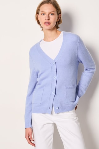 Gilet en laine Essentiel - Violet