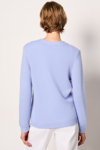 Gilet en laine Essentiel - Violet