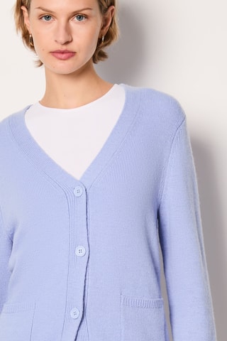 Gilet en laine Essentiel - Violet