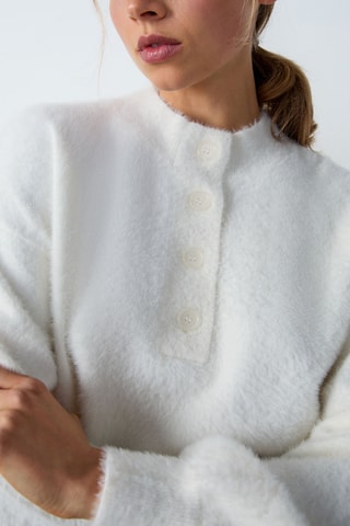 Pull Abstract Poetry - Blanc