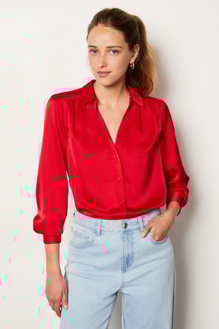 Chemisier Essentiel - Rouge