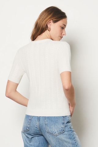 Pull Abstract Poetry - Ecru