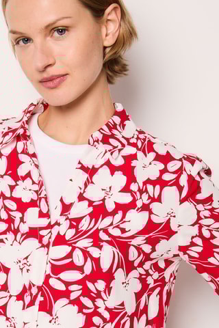 Chemisier Essentiel - Rouge et blanc