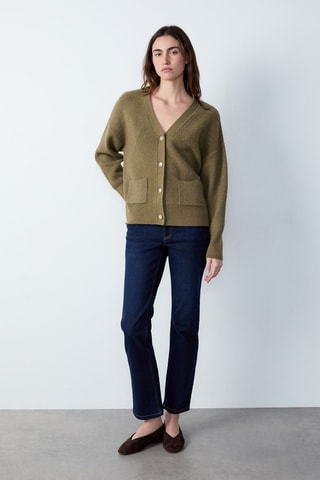 Gilet Marche aux Fleurs - Kaki