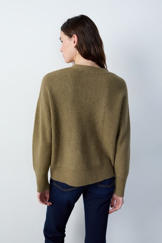 Gilet Marche aux Fleurs - Kaki